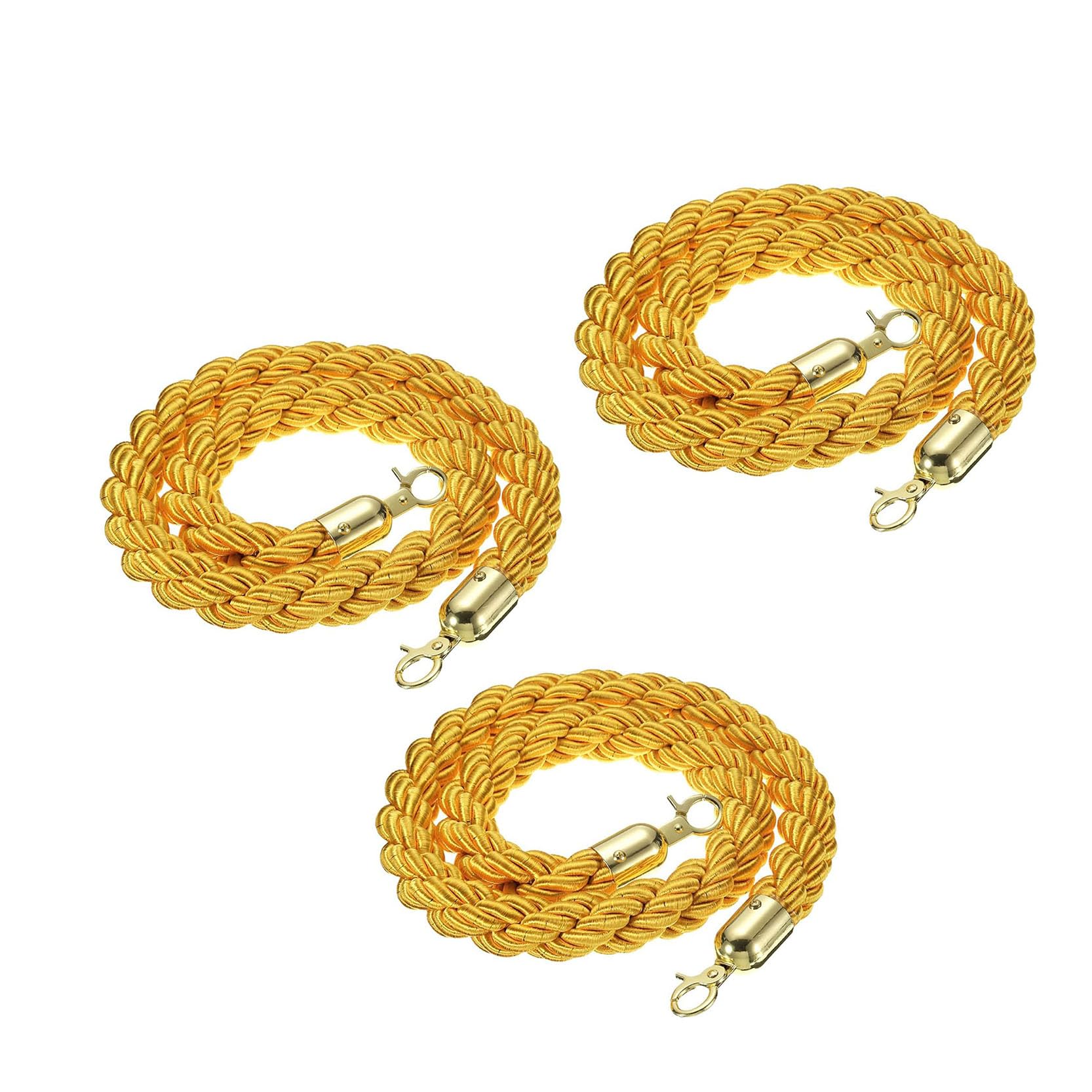 Corde en velours premium pour poteaux de barrière de contrôle des foules et salons de luxe