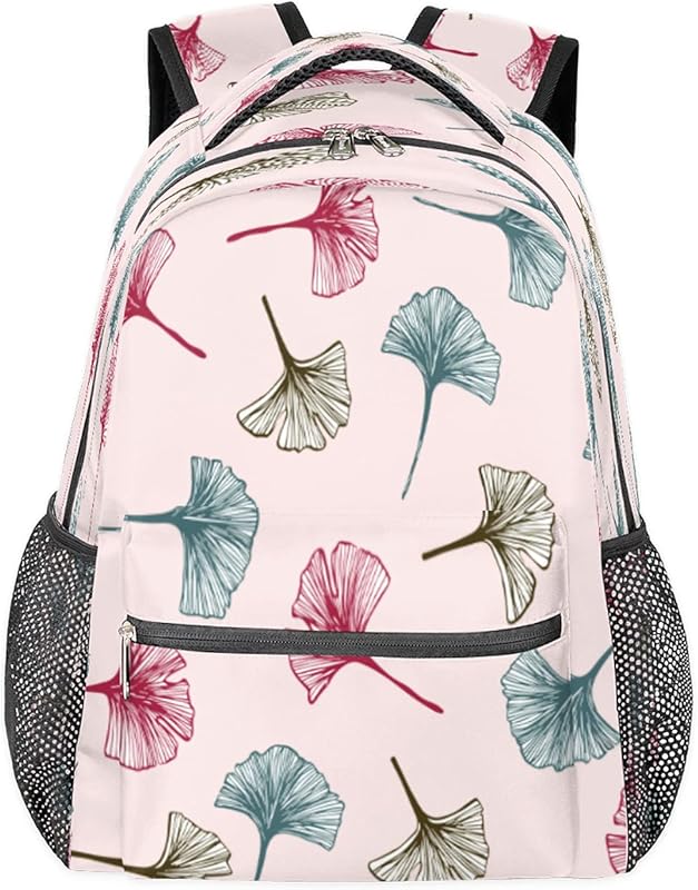 Mochilas coloridas de folhas de ginkgo para mulheres, mochilas para laptop para negócios, mochila escolar para estudantes com alça de ombro ajustável, mochila casual para viagens e acampamento para mulheres e homens, Multicor, Large, Mochilas Daypack em oferta na Shopee Mochilas coloridas de folhas de ginkgo para mulheres, mochilas para laptop para negócios, mochila escolar para estudantes com alça de ombro ajustável, mochila casual para viagens e acampamento para mulheres e homens, Multicor, Large, Mochilas Daypack em oferta na Shopee