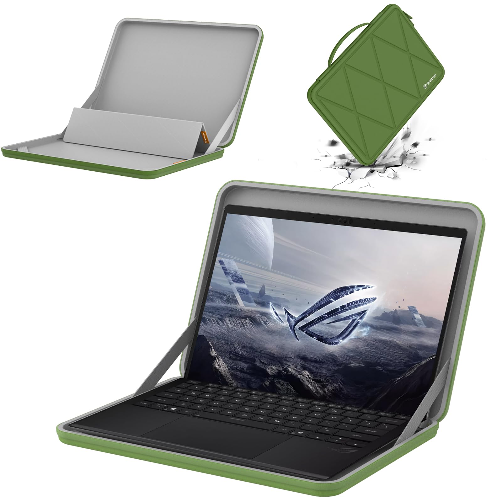 Smatree MS28T Hard Case with Stand for 13.4" ASUS ROG Flow Z13 2025 GZ302