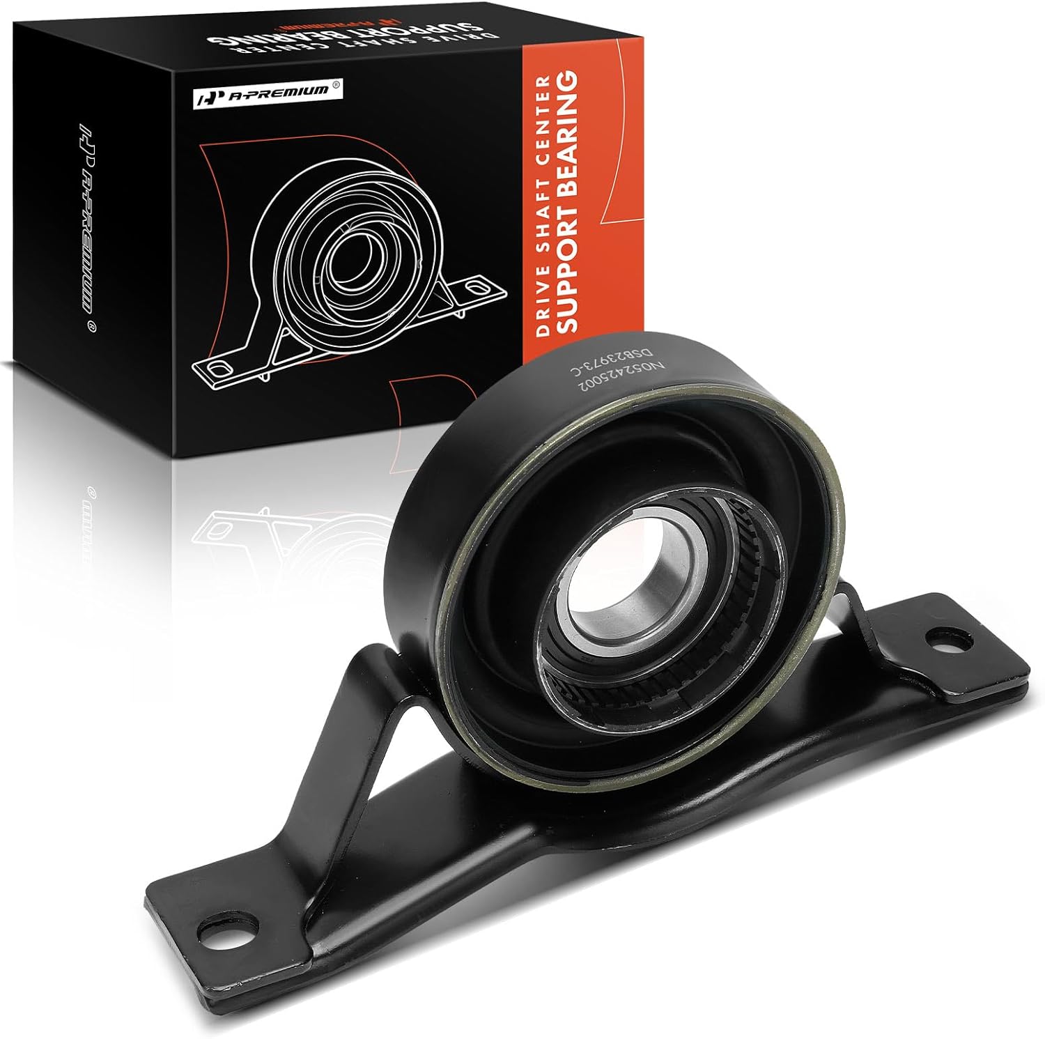 A-Premium Drive Shaft Center Support Bearing Compatible with Dodge Charger 2015-2018, Challenger 2015-2020 & Chrysler 300 2015-2018, Replace# 52123973AB, 52123973AC, Driveshaft Carrier Bearing