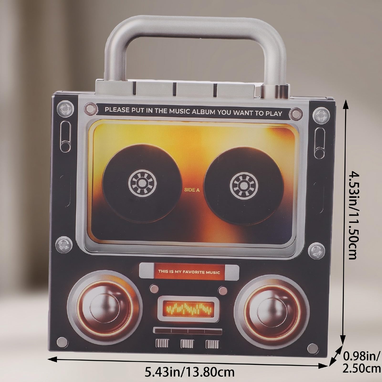 Magnes na lodówkę z Odtwarzaczem Kaset, pamięć 256GB, do Kuchni