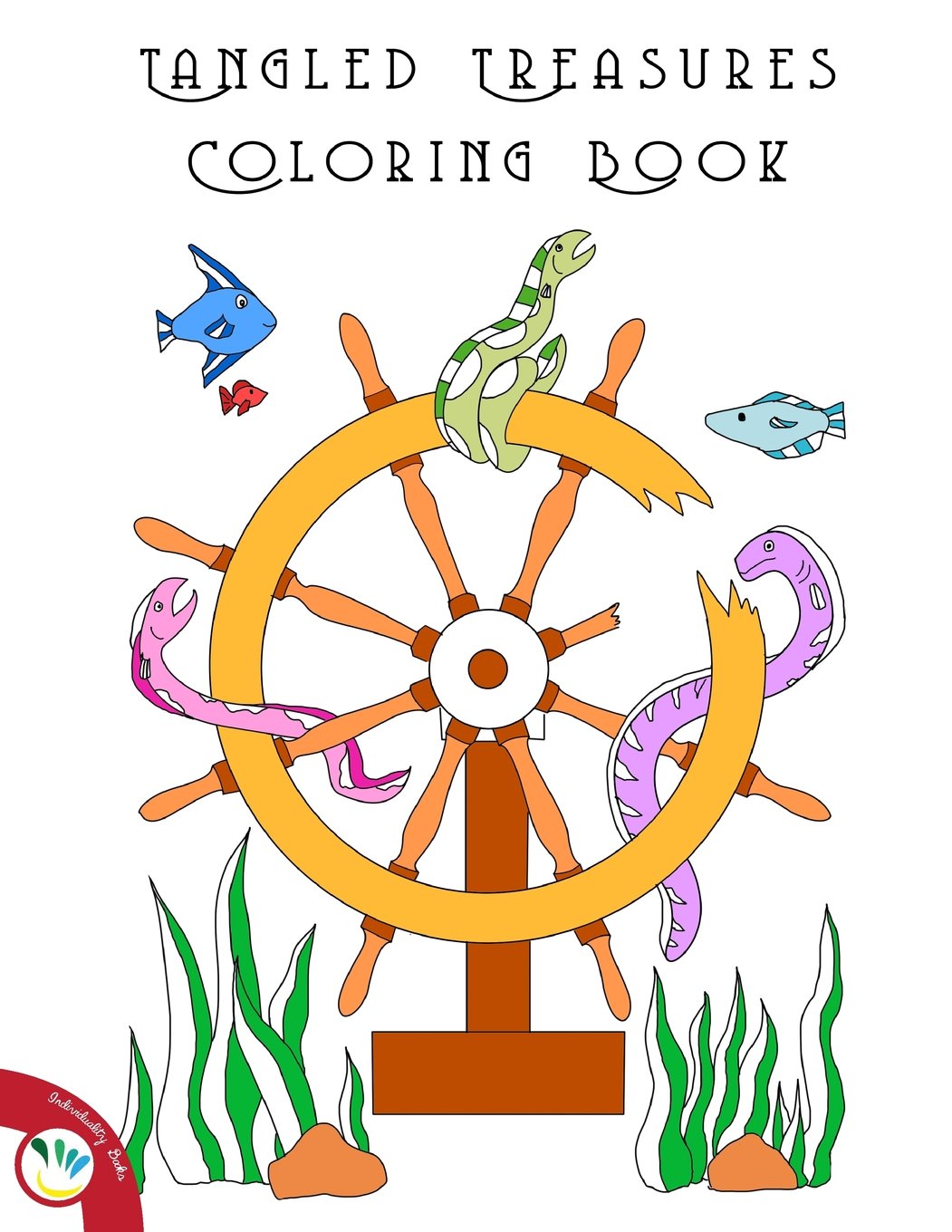 Tangled Treasures coloring book 9781534829558