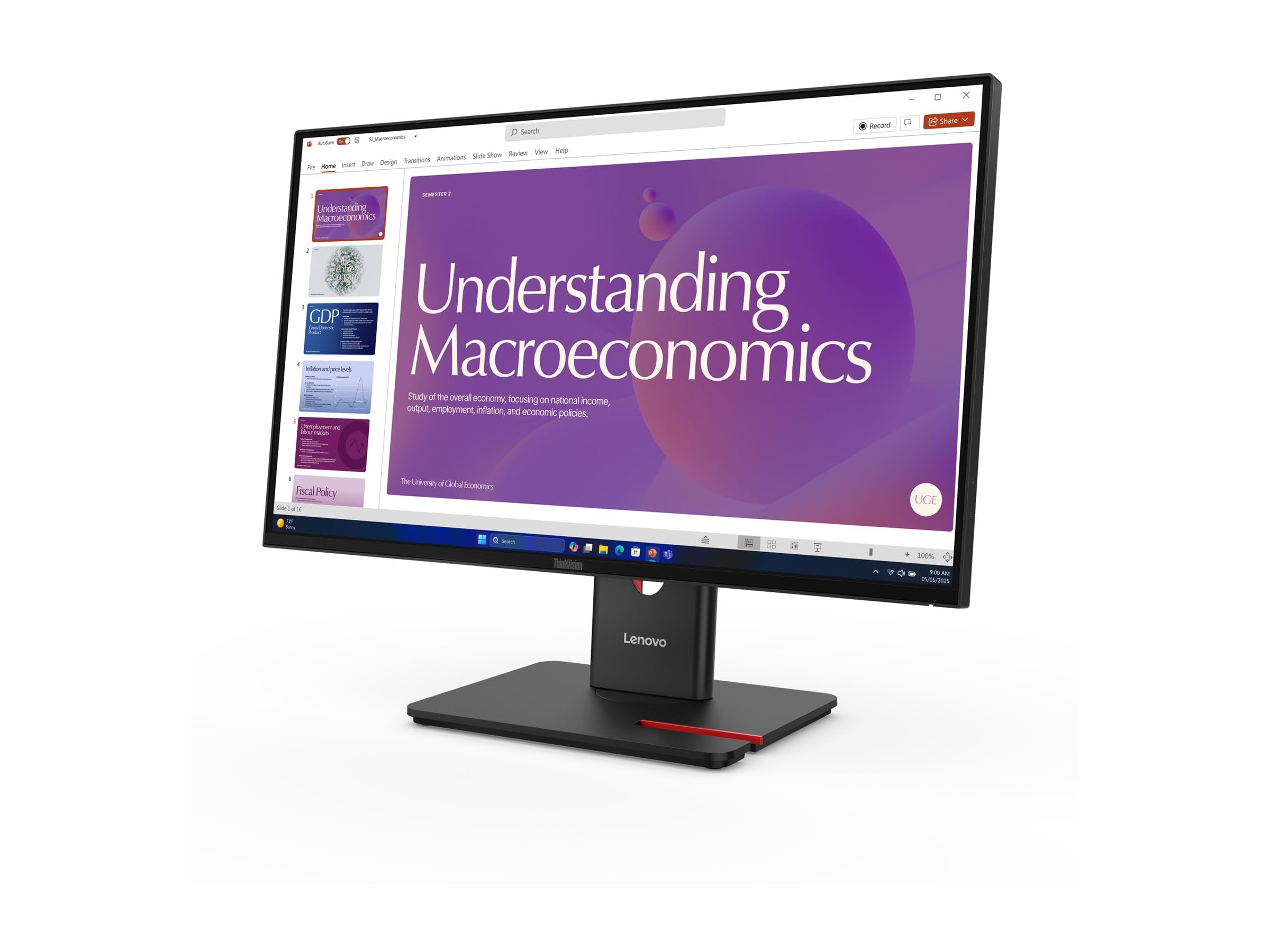 Lenovo ThinkVision T24d-40 - LED-Monitor - 61 cm (24")