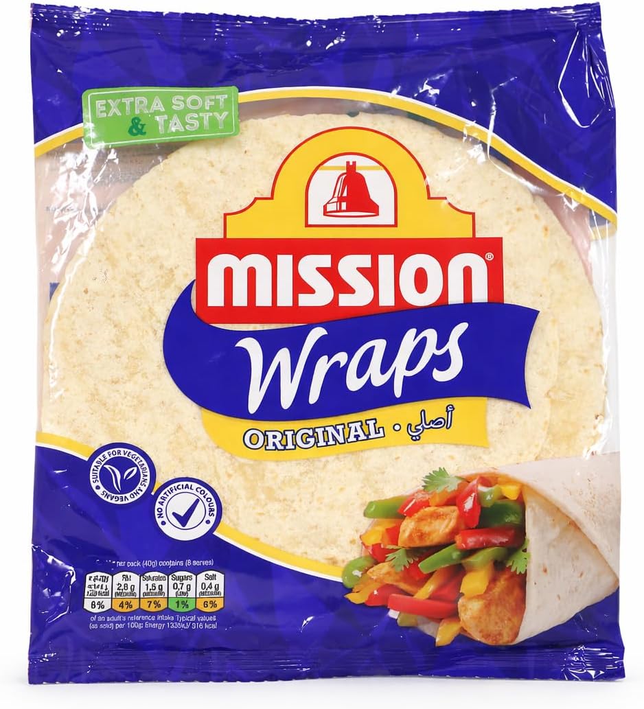 Mission Tortilla Wraps Original 320g