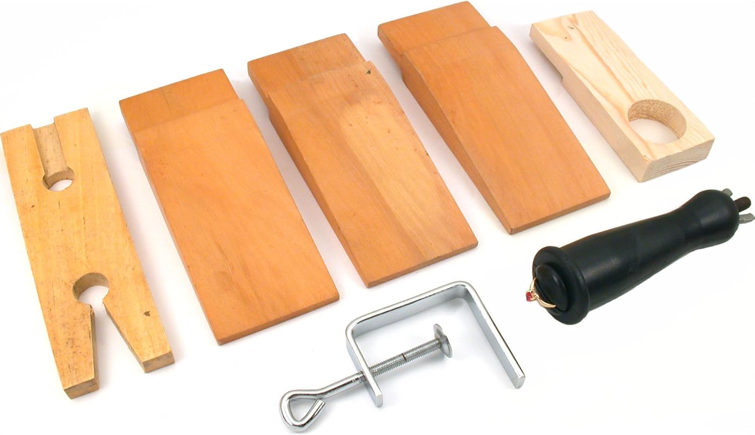 5 Jewelers Bench Pins Ring Clamp Holder Repair Tools