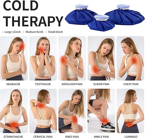 Miniatura 3 de Bolsas de hielo reutilizables para lesiones, botella de agua caliente, bolsa de agua caliente, bolsas de hielo recargables reutilizables para