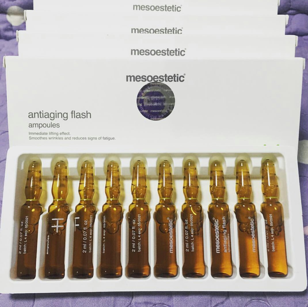 Mesoestetic Antiaging Flash Ampoules 10 Boxes in Nepal at NPR 0