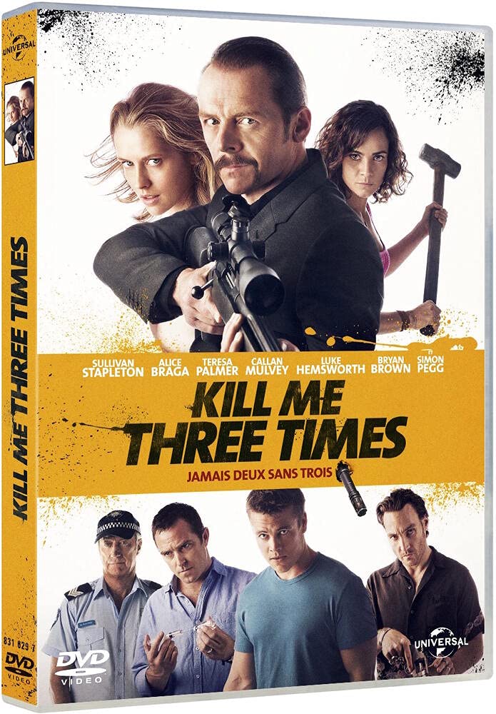 Kill Me Three Times DVD evita cortes de streaming con el suspense físico original