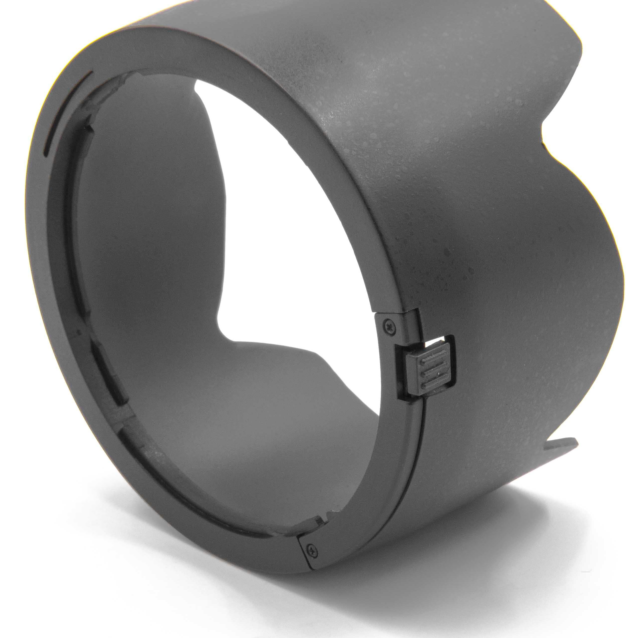 Pare-soleil Pour Nikon Nikkor AF-S DX 16-85mm F/3.5-5.6G Objectif Noir