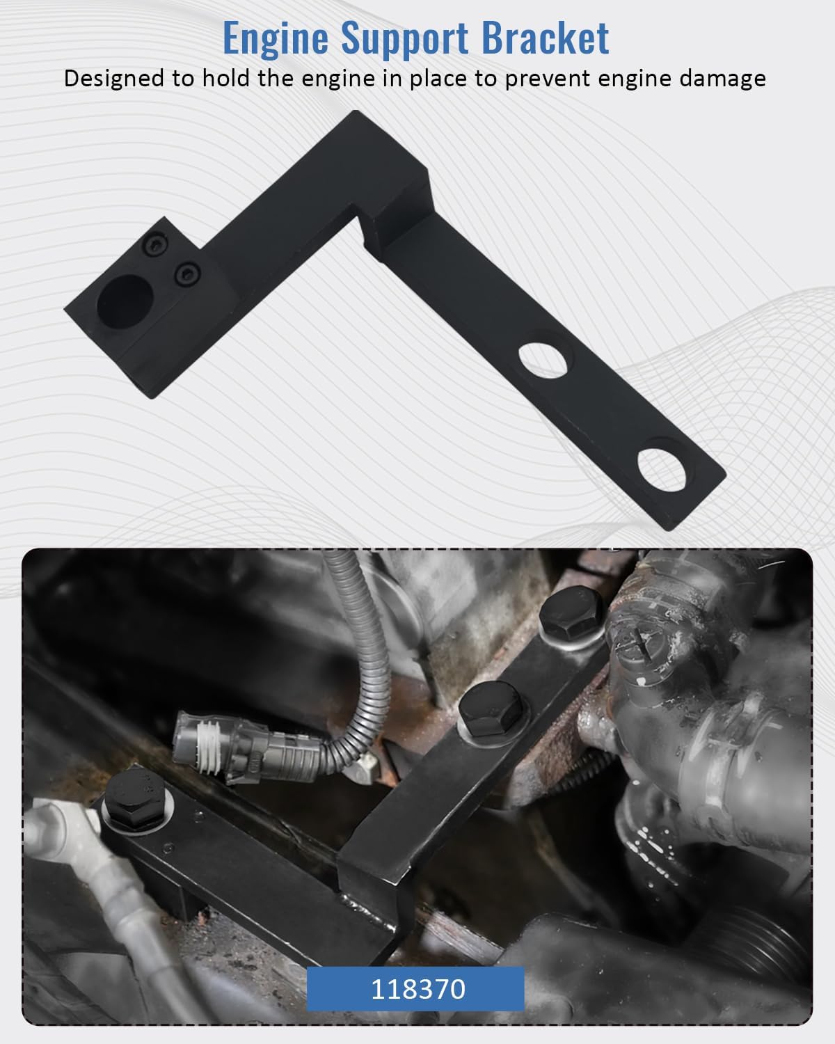 Camshaft Alignment Timing Chain Tool Set Compatible with BMW Mini Cooper W10 W11 R50 R52 R53 Engines, Camshaft Locking Holding Tool Kit Replace OEM 118240, 118250, 118370