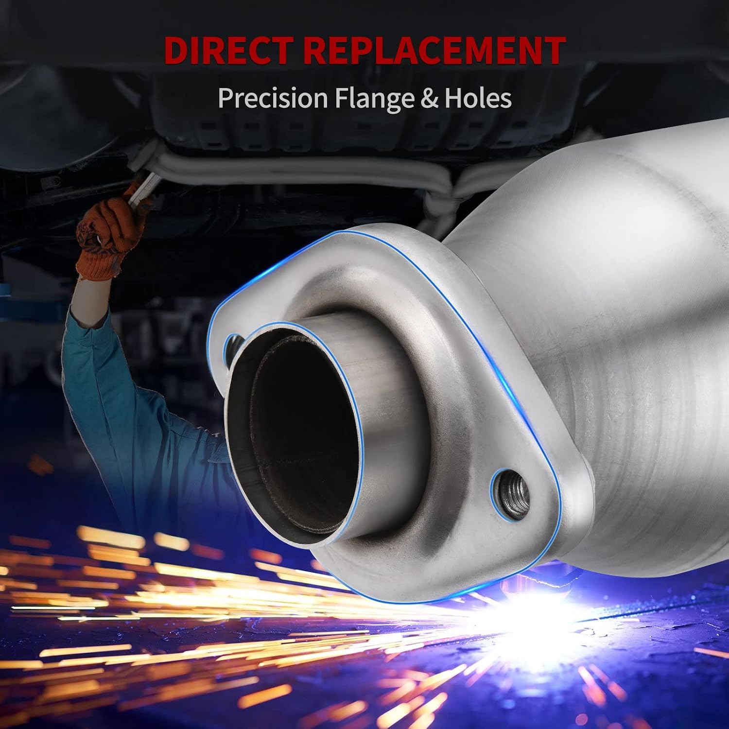 YITAMOTOR Catalytic Converter Compatible with 2007 2008 2009 2010 2011 2012 Versa 1.8L / 2009 2010 Versa 1.6L (EPA Compliant)