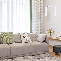 Vista 6 de TEHAUX Adaptador divisor de enchufe de luz de doble cabezal, convertidor de enchufe de luz E27 a enchufe, convertidor de enchufe de base E27