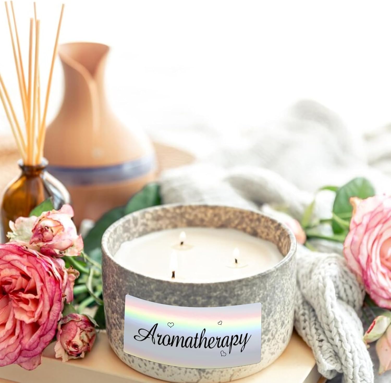 2" x 4" Holographic Thermal Label Stickers,Printable Rainbow Glitter Thermal Printer Sticker Labels for Gift Wrapping, Self-Adhesive Name Price Tag DIY Custom Logo Design (250 pcs) - Image 6