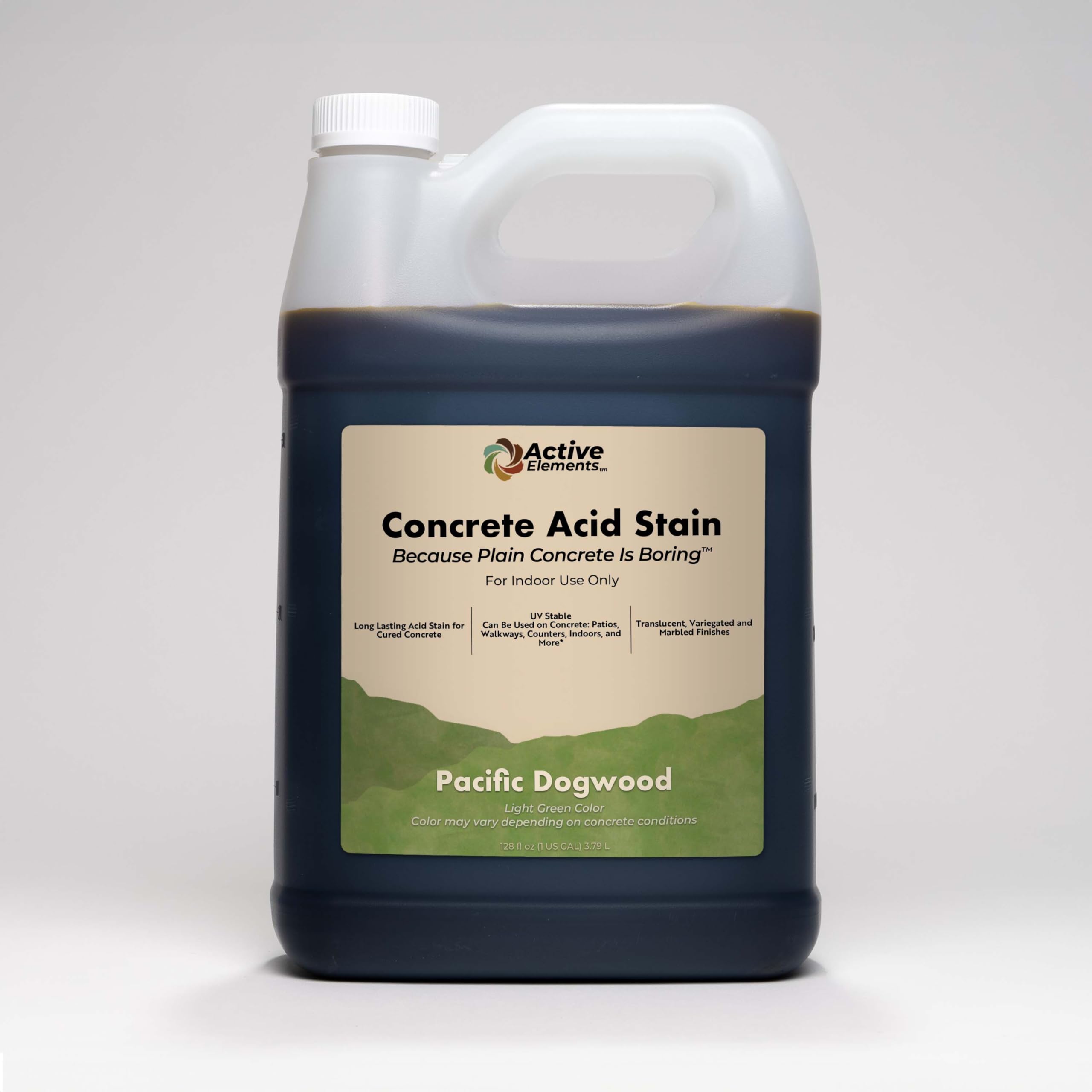 Concrete Stain Acid Stain for Coloring Interior Concrete Pacific 