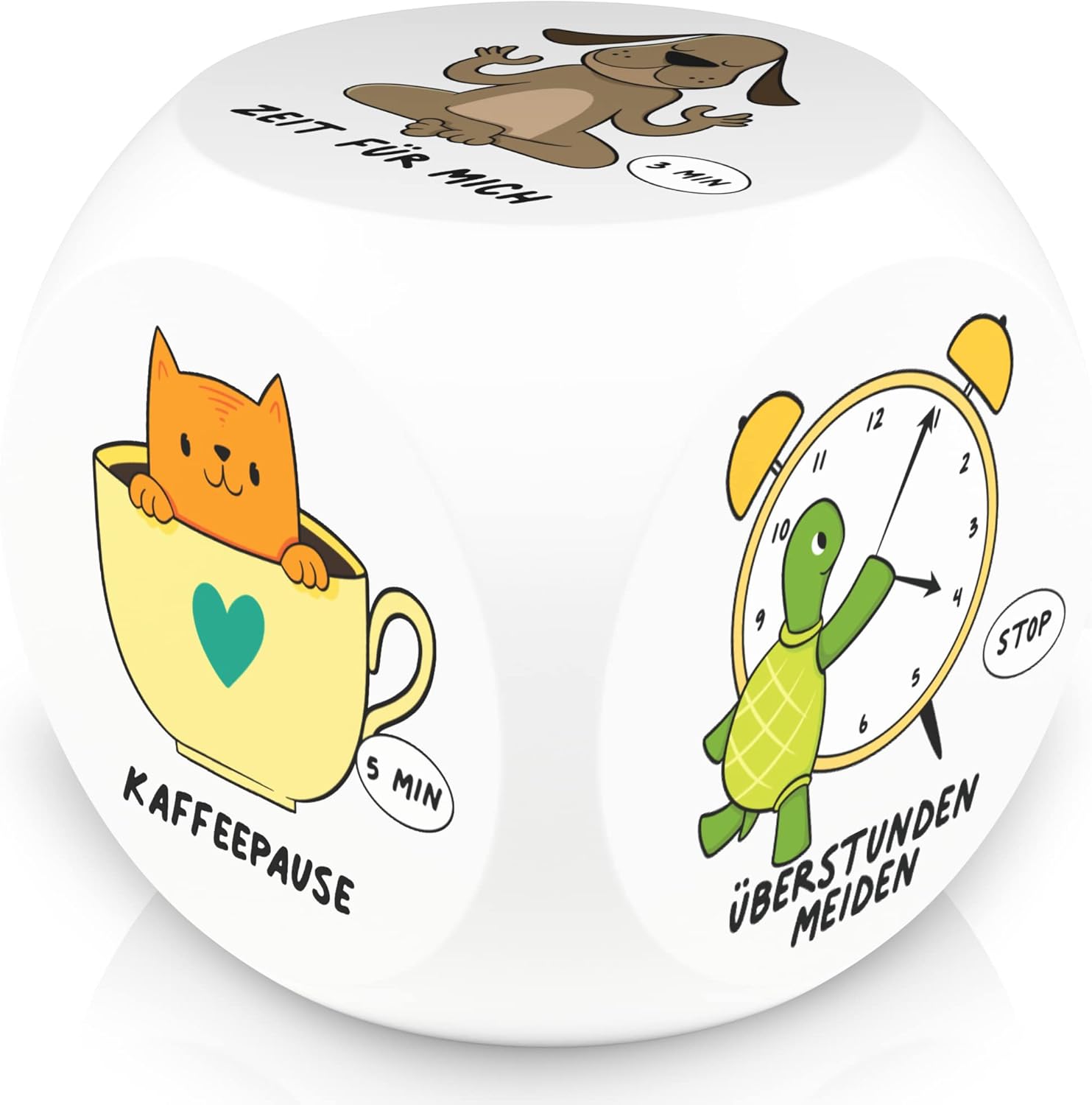 GLÜCKSGUT® Anti Stress Würfel mit Tiermotiven Photo 1