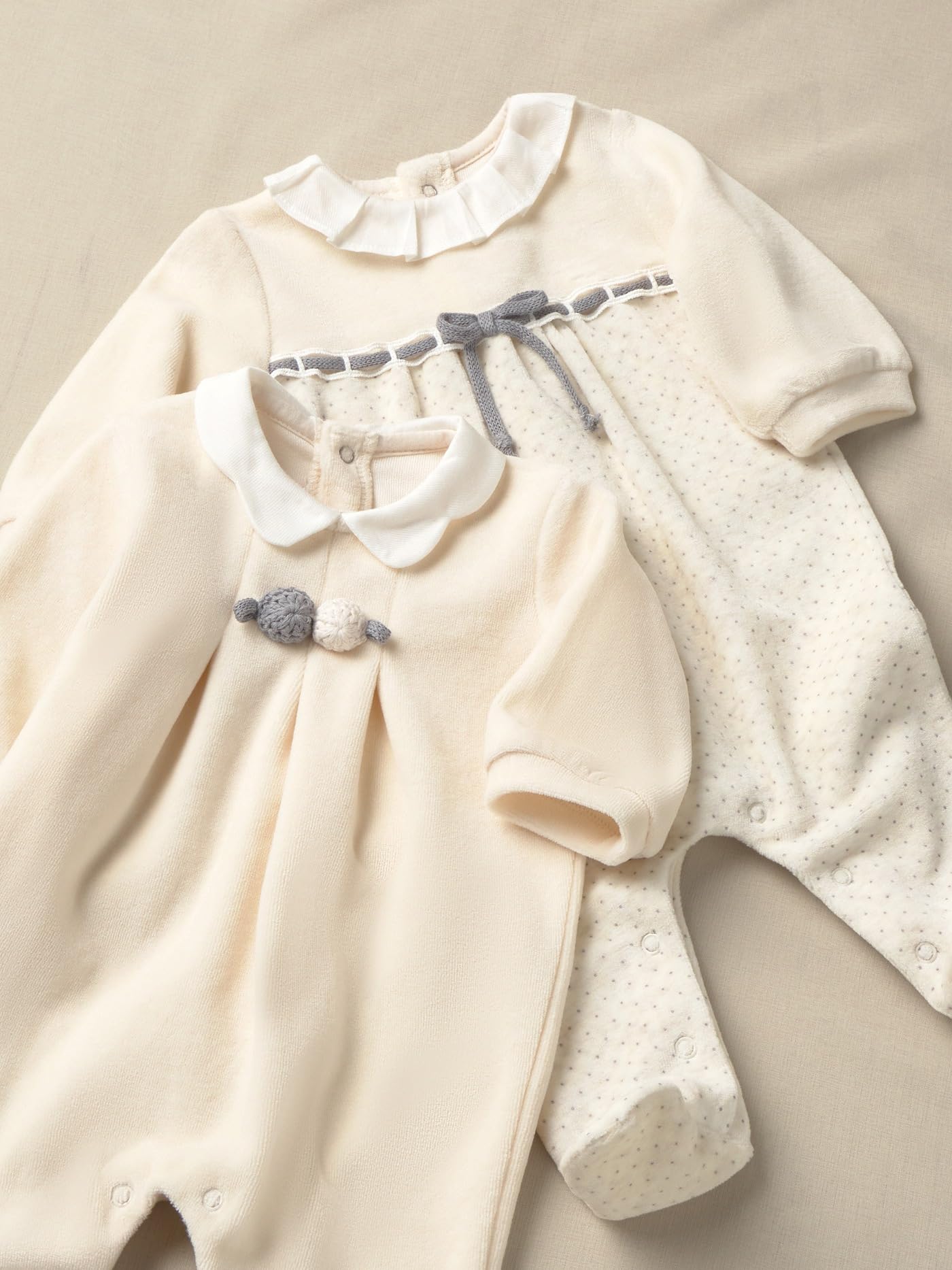 Mayoral Set Strampler für Baby - Mädchen Keramik