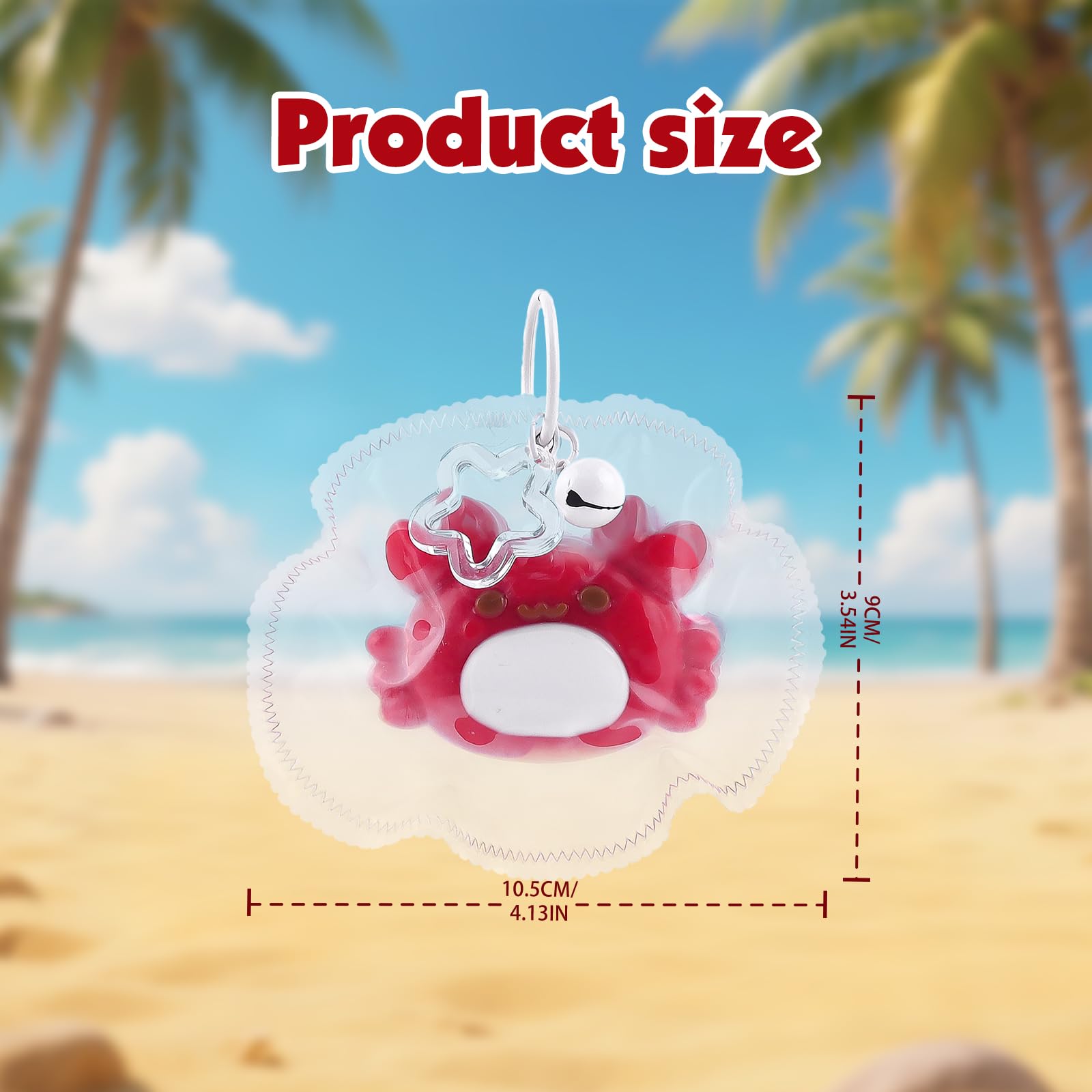 Anboor Giocattolo in silicone per squishy, 6,1 cm, dolce e morbido Kawaii, giocattolo per alleviare lo stress, per bambini e adulti