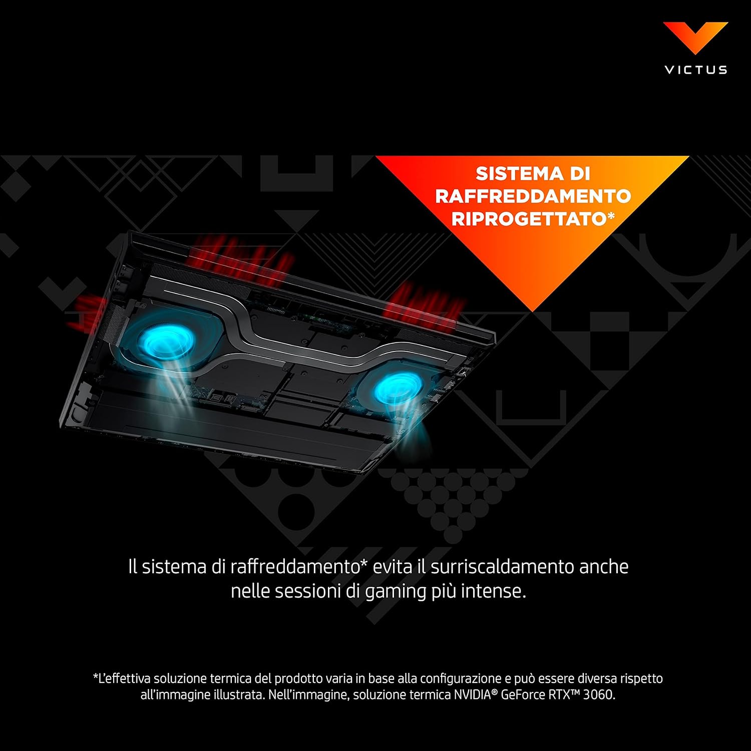 HP - Gaming Victus 16-d0031nl Notebook, Intel Core i5-11400H, RAM 16 GB DDR4, 512 GB SSD NVME PCIe M.2, Display 16,1 FHD, IPS, Nvidia RTX 3060 6GB GDDR6, Wi-Fi 6 AX201, Windows 11, Grigio HP - Gaming Victus 16-d0031nl Notebook, Intel Core i5-11400H, RAM 16 GB DDR4, 512 GB SSD NVME PCIe M.2, Display 16,1 FHD, IPS, Nvidia RTX 3060 6GB GDDR6, Wi-Fi 6 AX201, Windows 11, Grigio