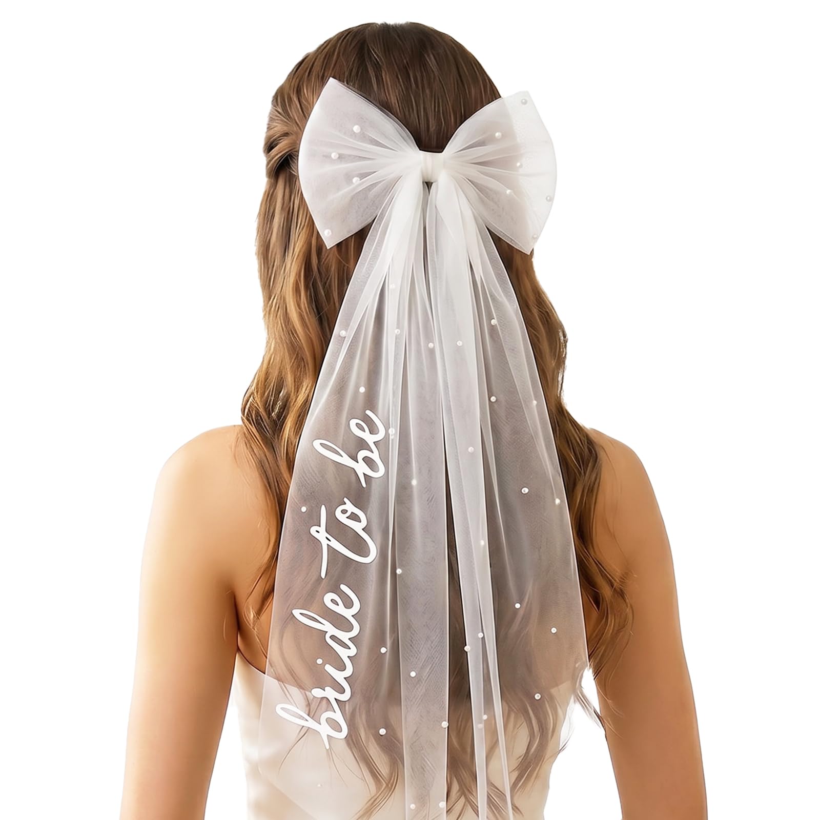 Bride to Be Sash Veil, Bachelorette Hen Party Accessories, Bride Hen Do Veil Accessories, Bridal Shower Decorations, Gifts for Bachelorette Party Night
