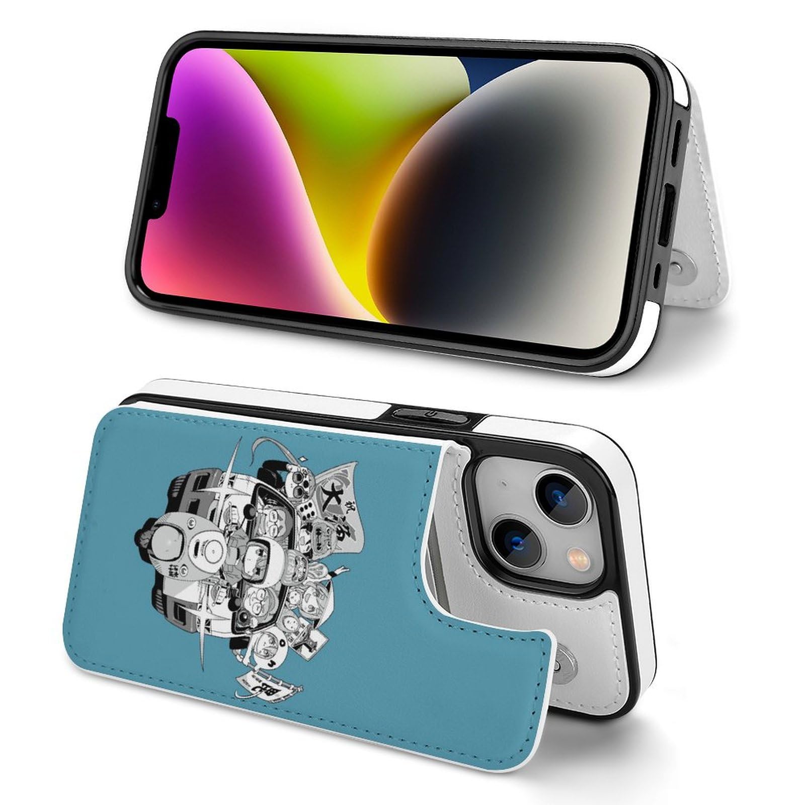 Amazon.co.jp: iPhone 13 Pro ケース 手帳型 ゆるキャン アニメ 全機種