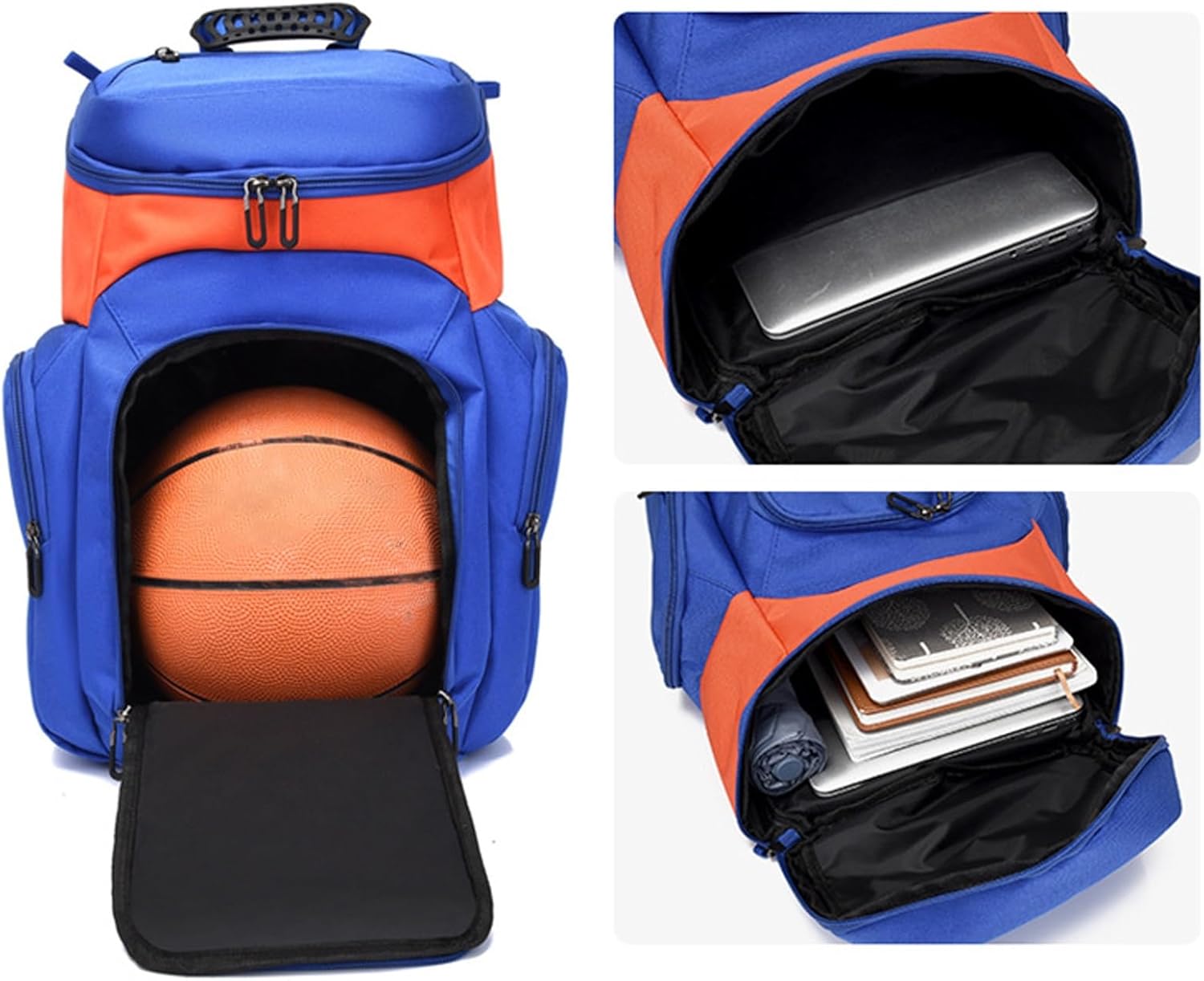Baseball Equipment Bag Basketball Bag Backpack With Multiple Compartments For Basketball Football Training Fitness Outdoor Sports Daily Travel Vacation Leisure Travel
