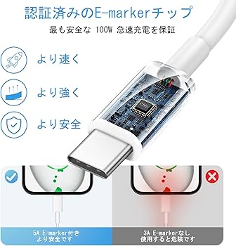 Amazon | iPhone15 充電器 iPad Pro 充電器【PSE認証済み】iPhone 充電