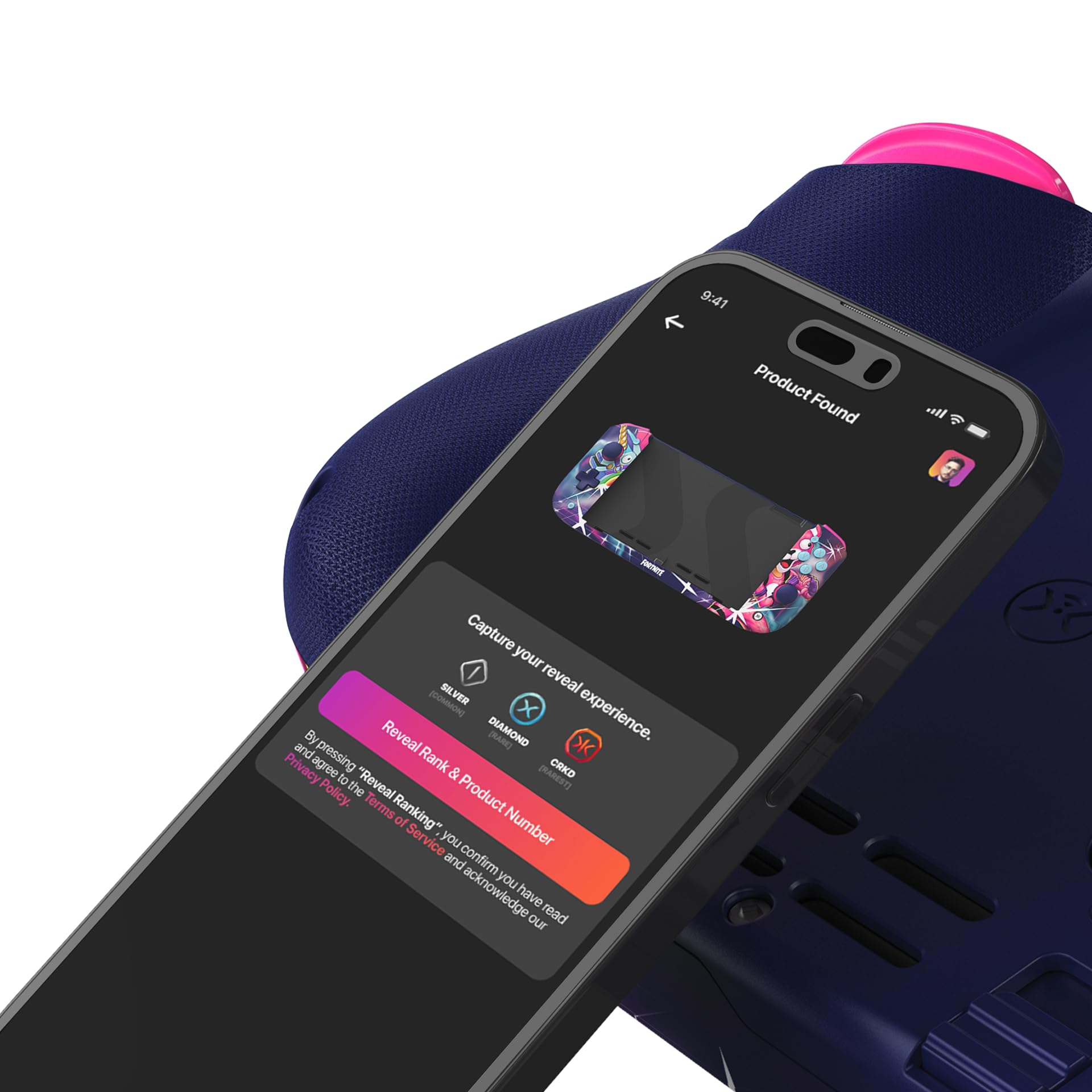 CRKD Nitro Deck – Deck portatile professionale con zero stick drift per Nintendo Switch e Switch OLED (Cuddle Team Leader Fortnite Edition)