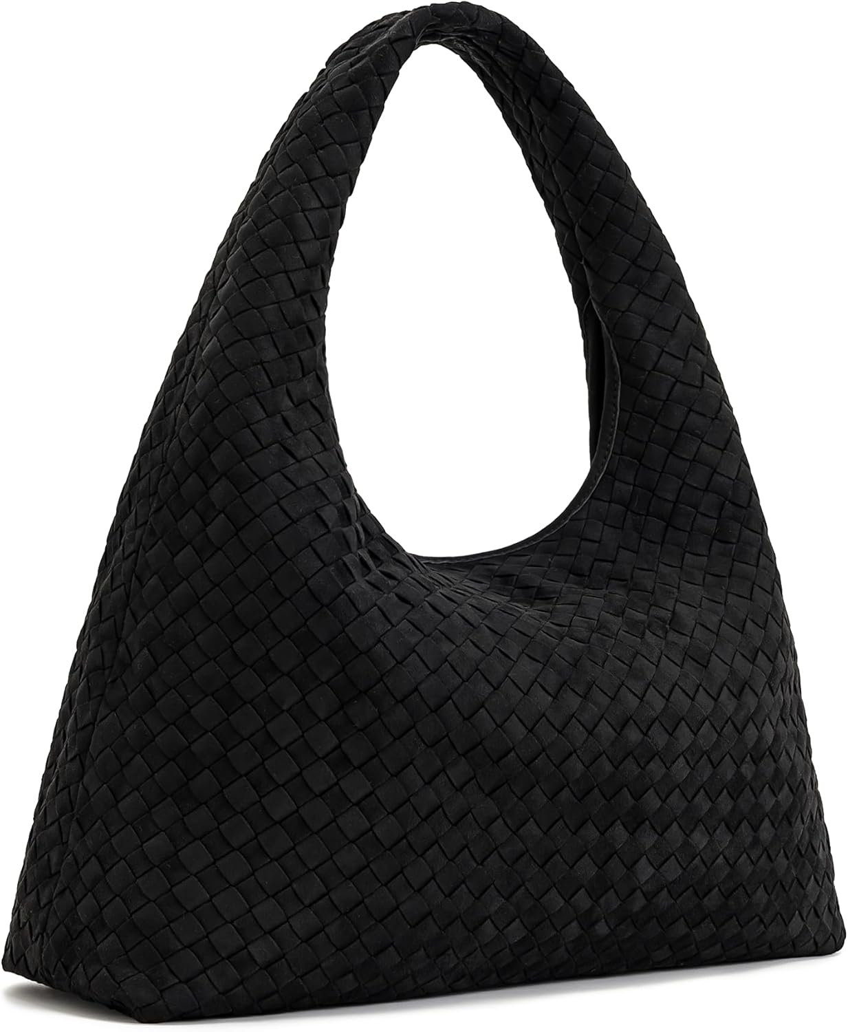 JW PEI Women's Iaura Faux Suede Woven Shoulder Bag - Image 7