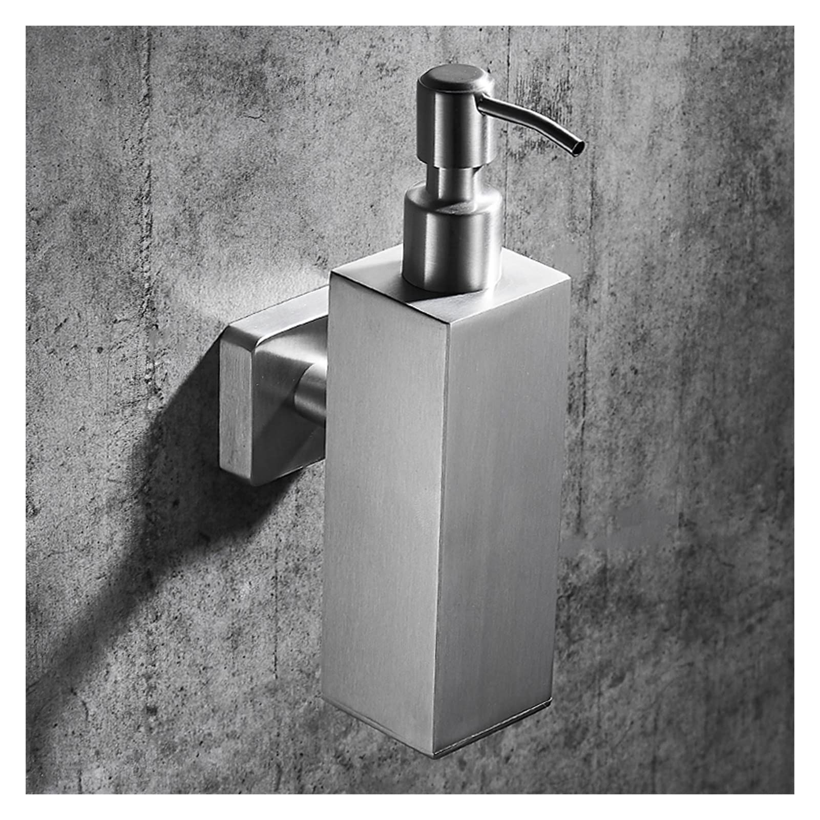 Ispensador De Jabón Cocina Acero inoxidable encimera dispensador de jabón (10 onzas) de pared de jabón dispensador adecuado for Fregaderos y encimera Dispensers Dispensador De Champú Y Acondicionador
