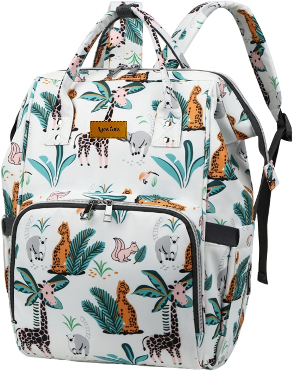 Laee cute baby Diaper Bag for Mothers | Spacious Waterproof Backpack with Multiple Pockets to Easily Organise Baby Essentials, Various Sized Pockets-picture-25