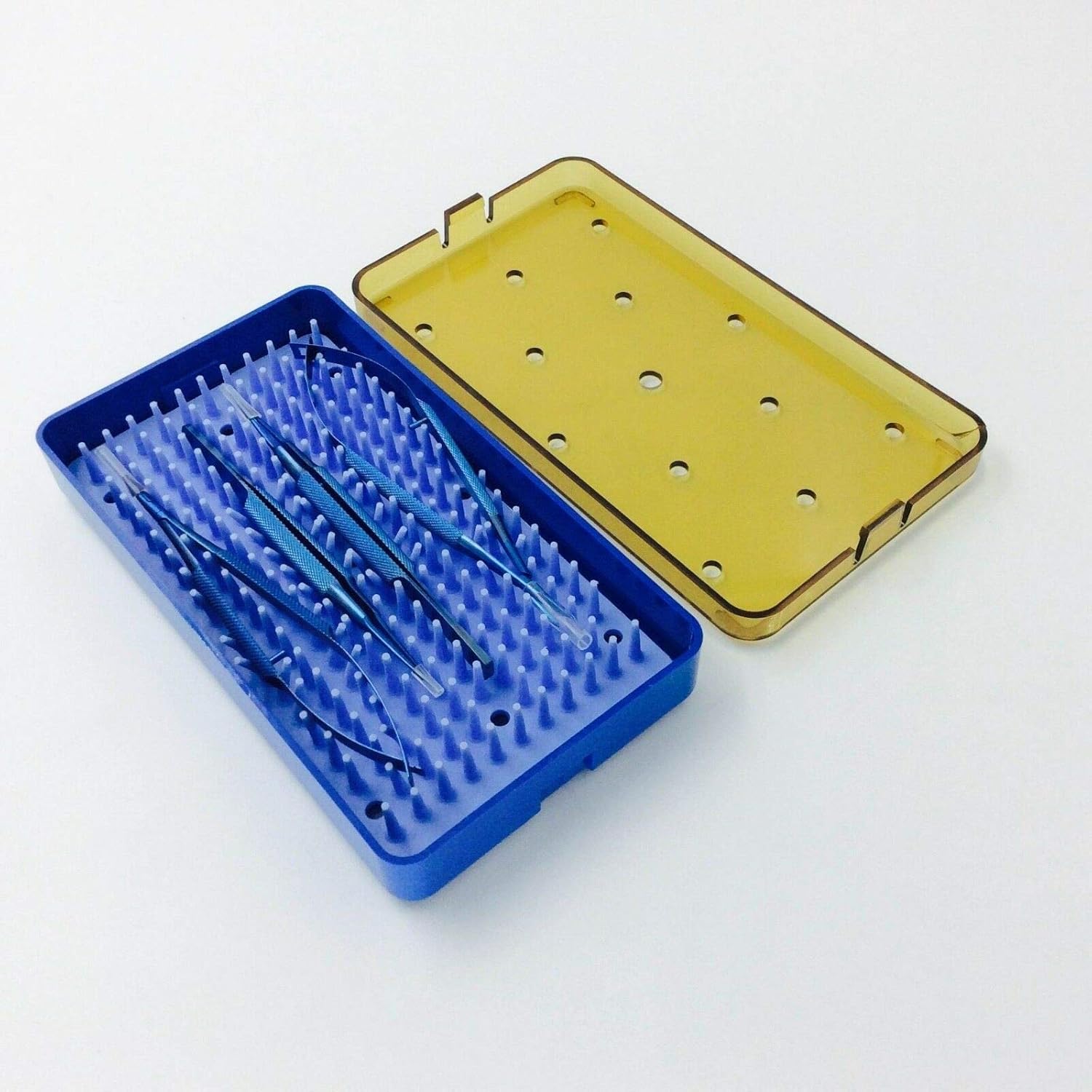 kit of 4 pcs Titanium Instruments Set Ophthalmic Instrument with Tray