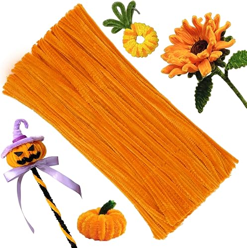 Vista 52 de 100 limpiapipas, limpiapipas para manualidades, creativos para hacer flores, tallos de chenilla, limpiadores de tuberías, flores, suministros