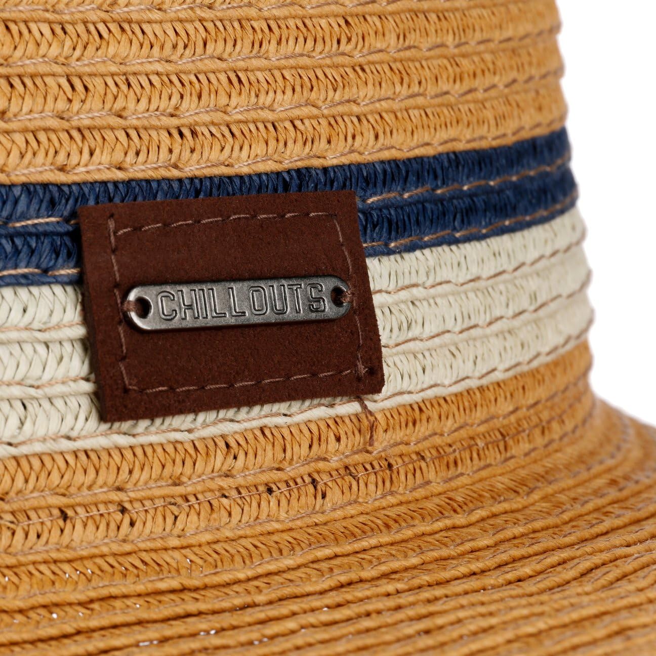 CHILLOUTS Chapeau en Paille Manaus Traveller Femme/Homme - de Plage Soleil Ete Printemps-ete