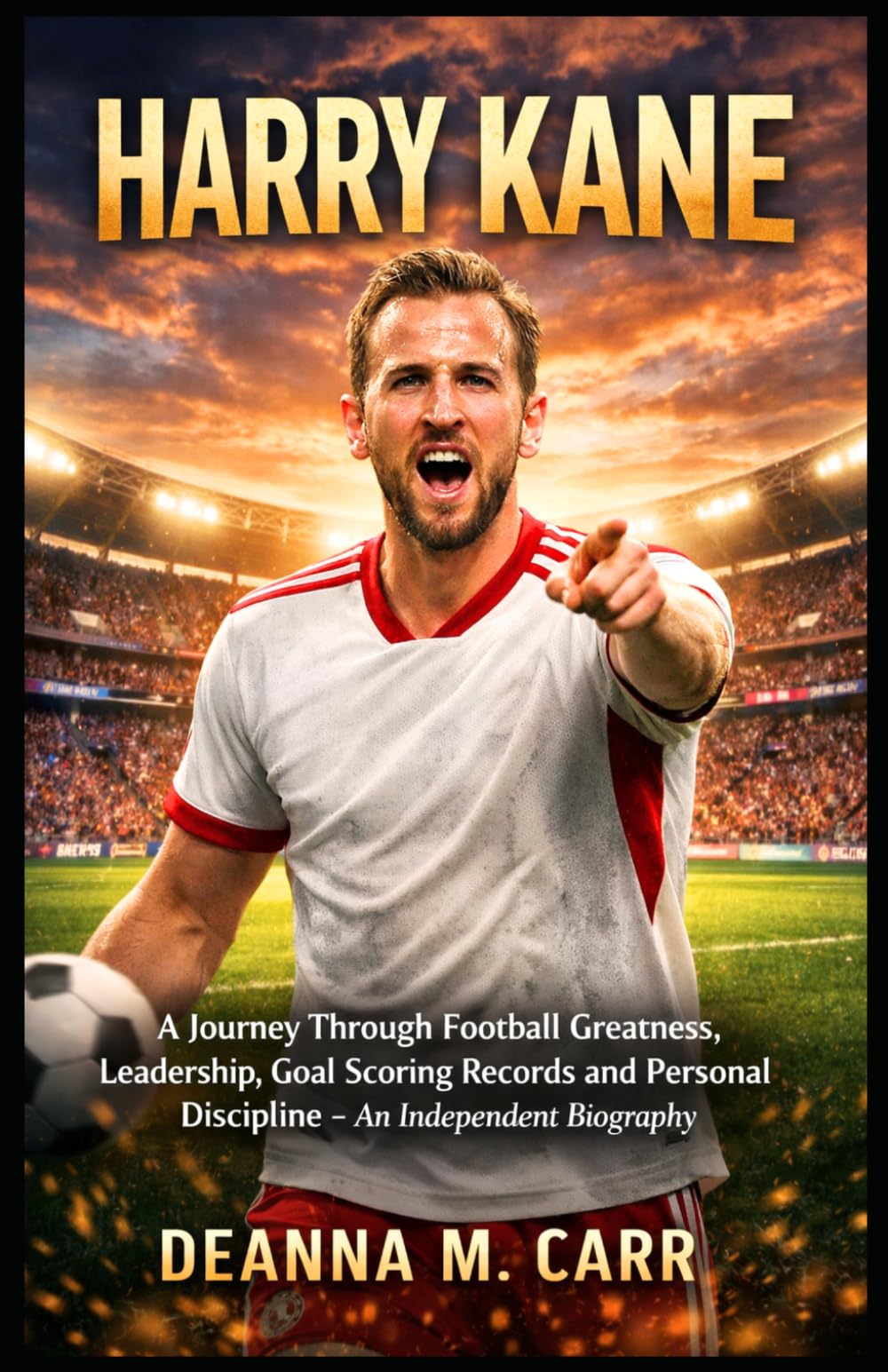 HARRY KANE: A Journey Through Football Greatness, Leadership, Goal Scoring Records and Personal Discipline – An Independent Biography