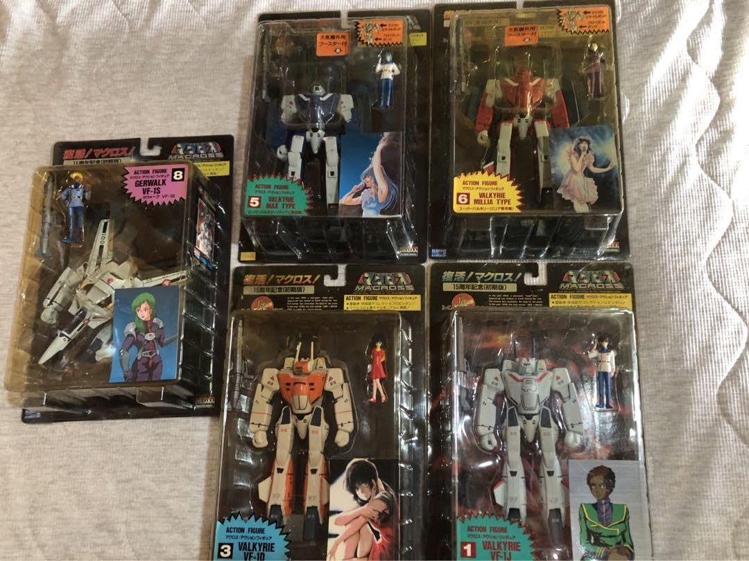Amazon.co.jp: 復活マクロス15周年記念 アクションフィギュアまとめて5 