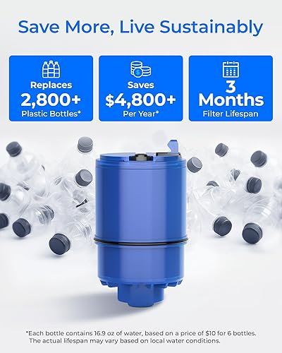 Miniatura 6 de Waterdrop Filtro de repuesto para todos los sistemas de filtración de grifos PUR, PUR Plus, filtro de agua para grifo Pur RF-9999, certificado NSF,