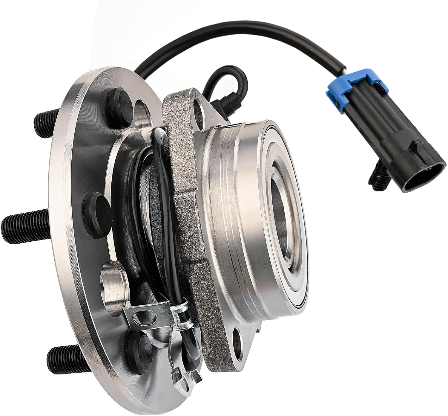 JLEO 4WD 515024 (Pair) Front Wheel Bearing and Hub Assembly Fits for 95-99 Chevy GMC K1500 K2500 Tahoe Yukon,for 99-00 Cadillac Escalade