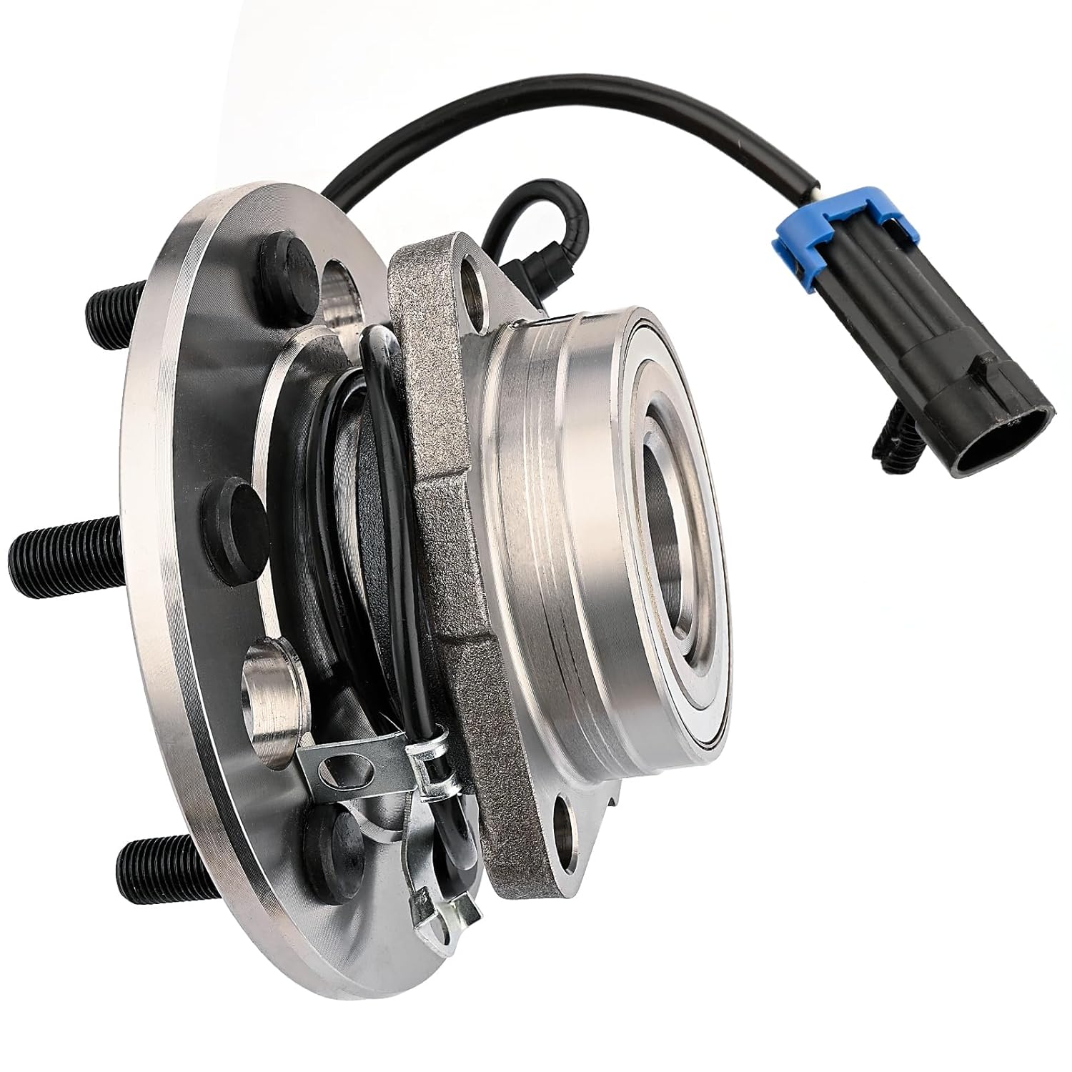 JLEO 515024 4WD Front Wheel Bearing and Hub Assembly Compatible with 95-99 Chevy GMC K1500 K2500 Tahoe Yukon,Compatible with 99-00 Cadillac Escalade (1)