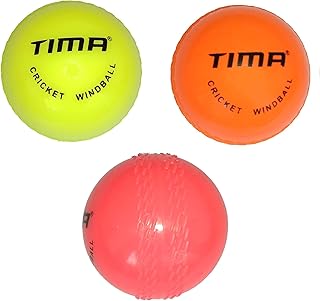 TIMA Wind Ball Made Out of Synthetic Material (Multicolor) (Pack of 3)