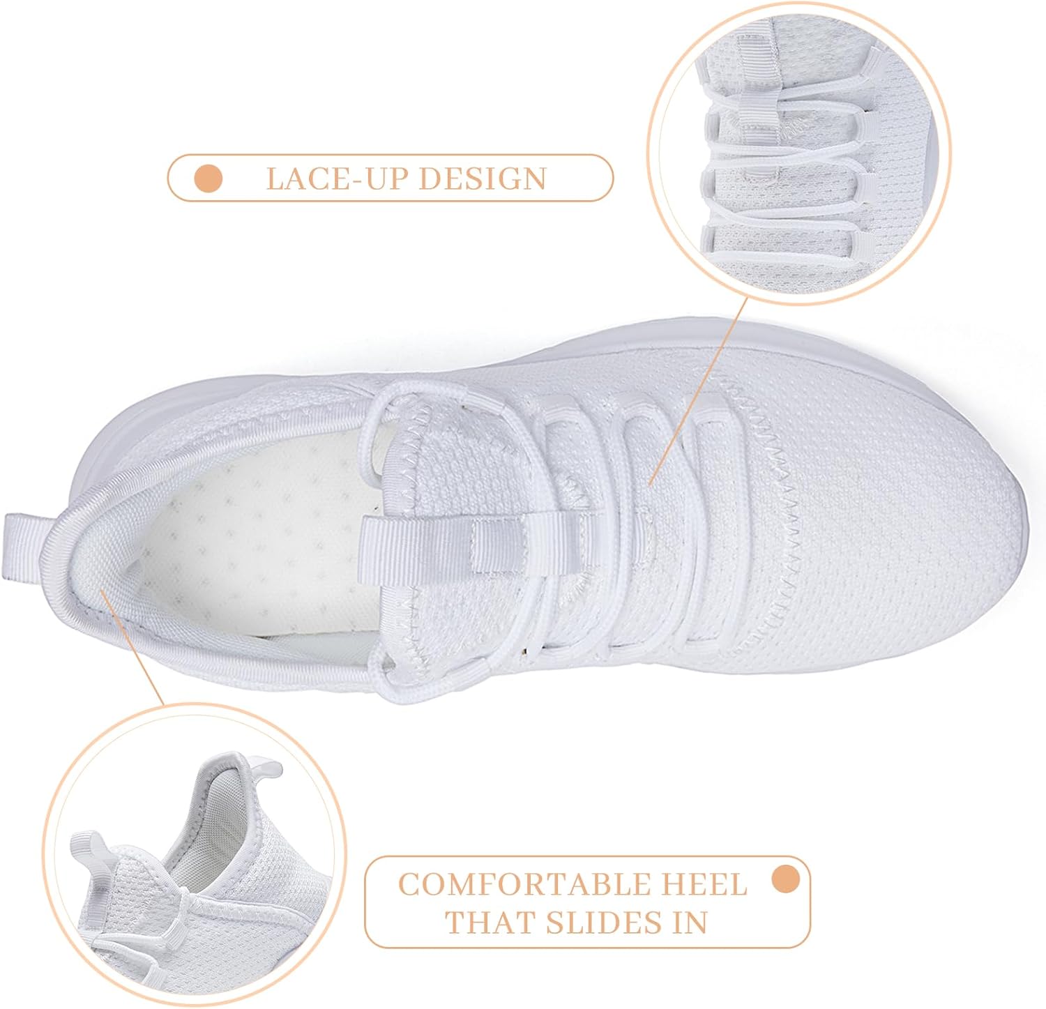 Running Shoes for Women Walking Lightweight Gym Sneakers Athletic Workout Ladies Summer Comfortable Shoe - Image 4