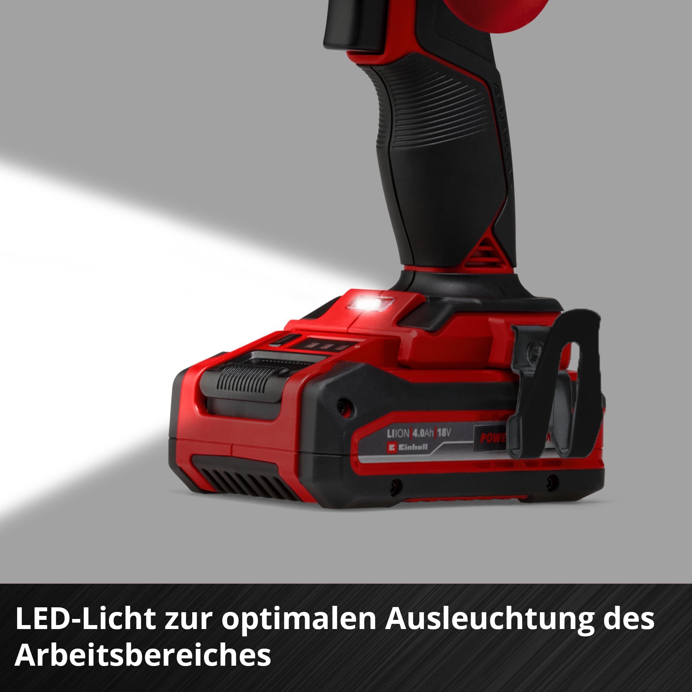 Einhell Professional Akku-Schlagbohrschrauber TP-CD 18/80 Li-i BL - Solo Power X-Change (18 V, Brushless, 80 Nm, Schlagbohrfunktion, 13 mm Bohrfutter, 2 Gang, ohne Akku)