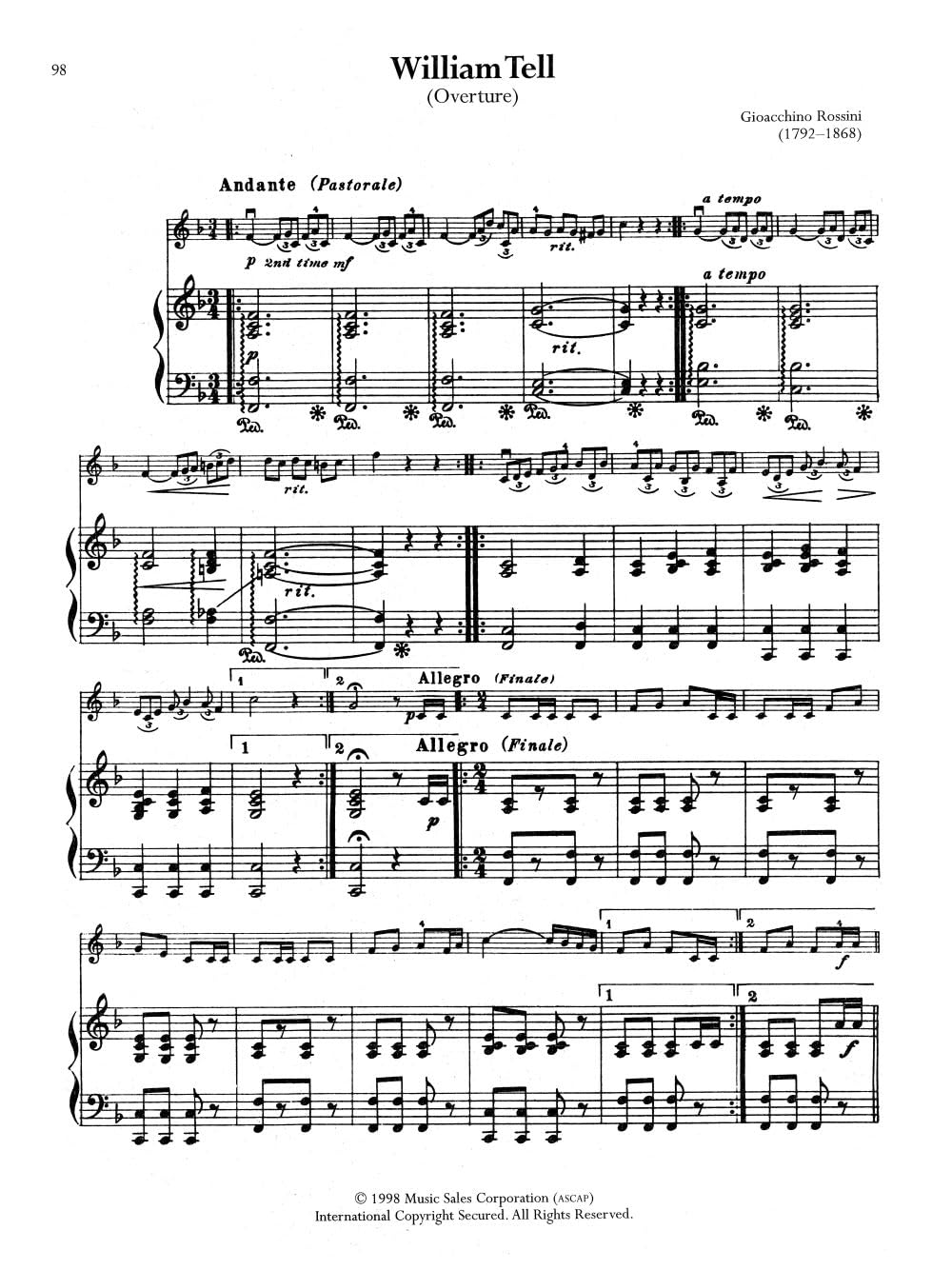 The Library of Violin Classics with Violin Solo Book