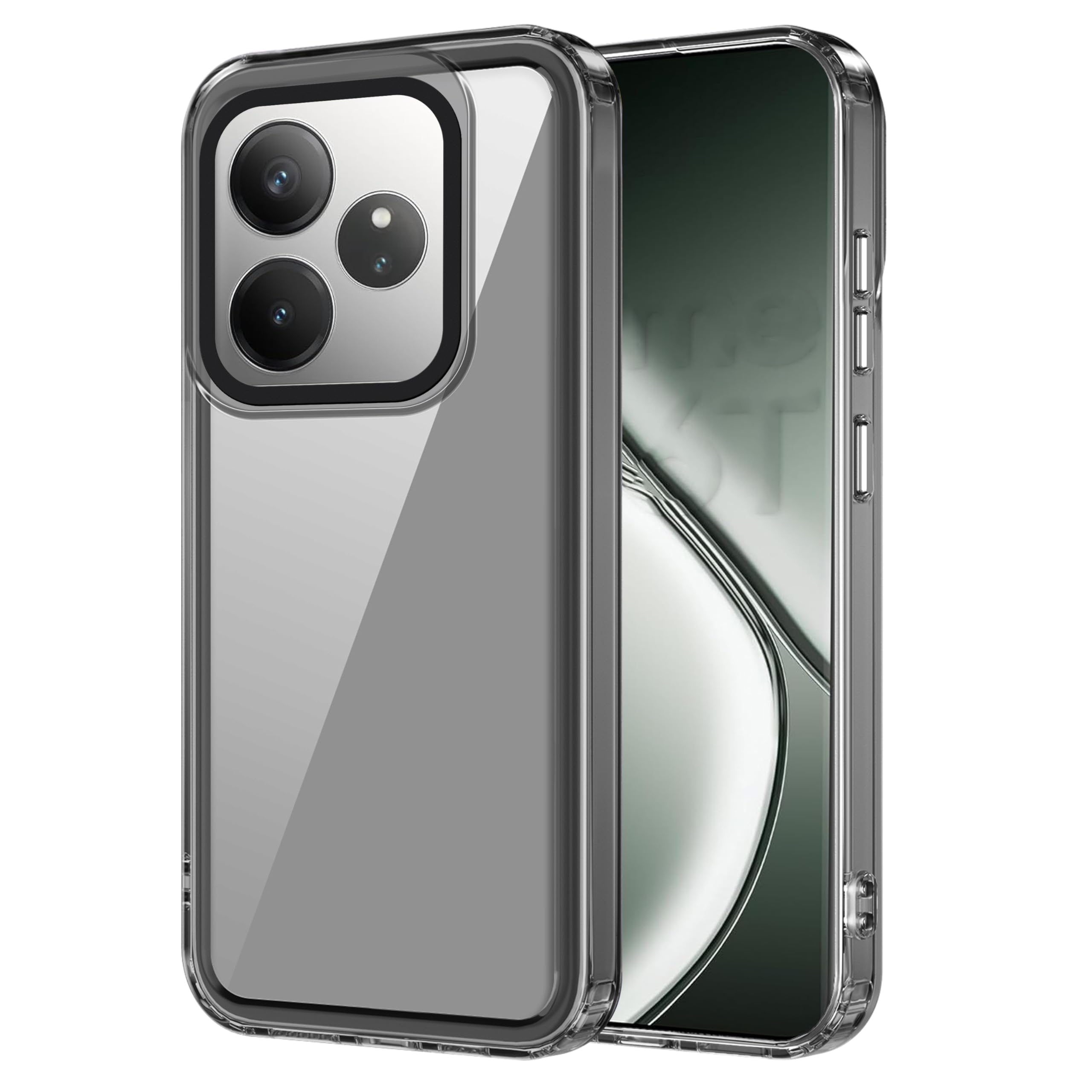 Zapcase Back Case Cover for Realme GT 6 5G | Compatible for Realme GT 6 5G Back Case Cover | Case Cover with Camera Protection | (TPU + PC | Translucent Black) (B0D8L2KCLF) Amazon Price History, Amazon Price Tracker