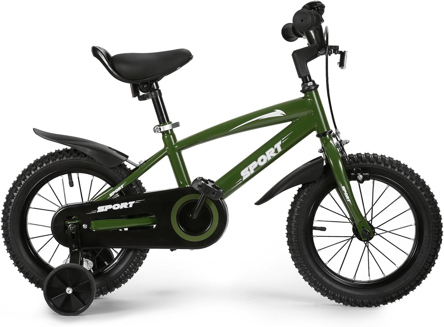 BODIOO Kids Bike Bicycle 14 Inches Kid Bicycle for Boys Girls with Training W...
