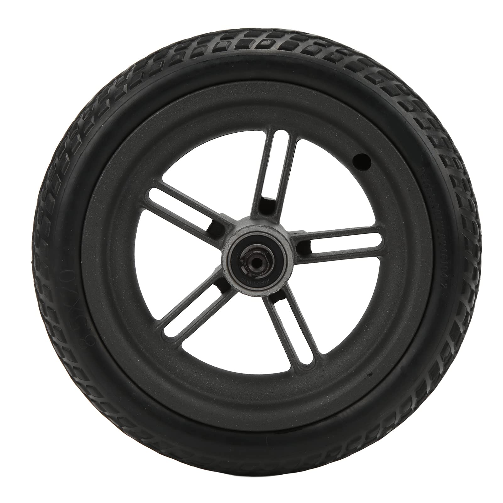 Ensemble de Roue arrière de 8,5 Pouces, Pneu Solide de Scooter antidérapant en Caoutchouc de 8,5 Pouces pour Scooter électrique M365 Pro