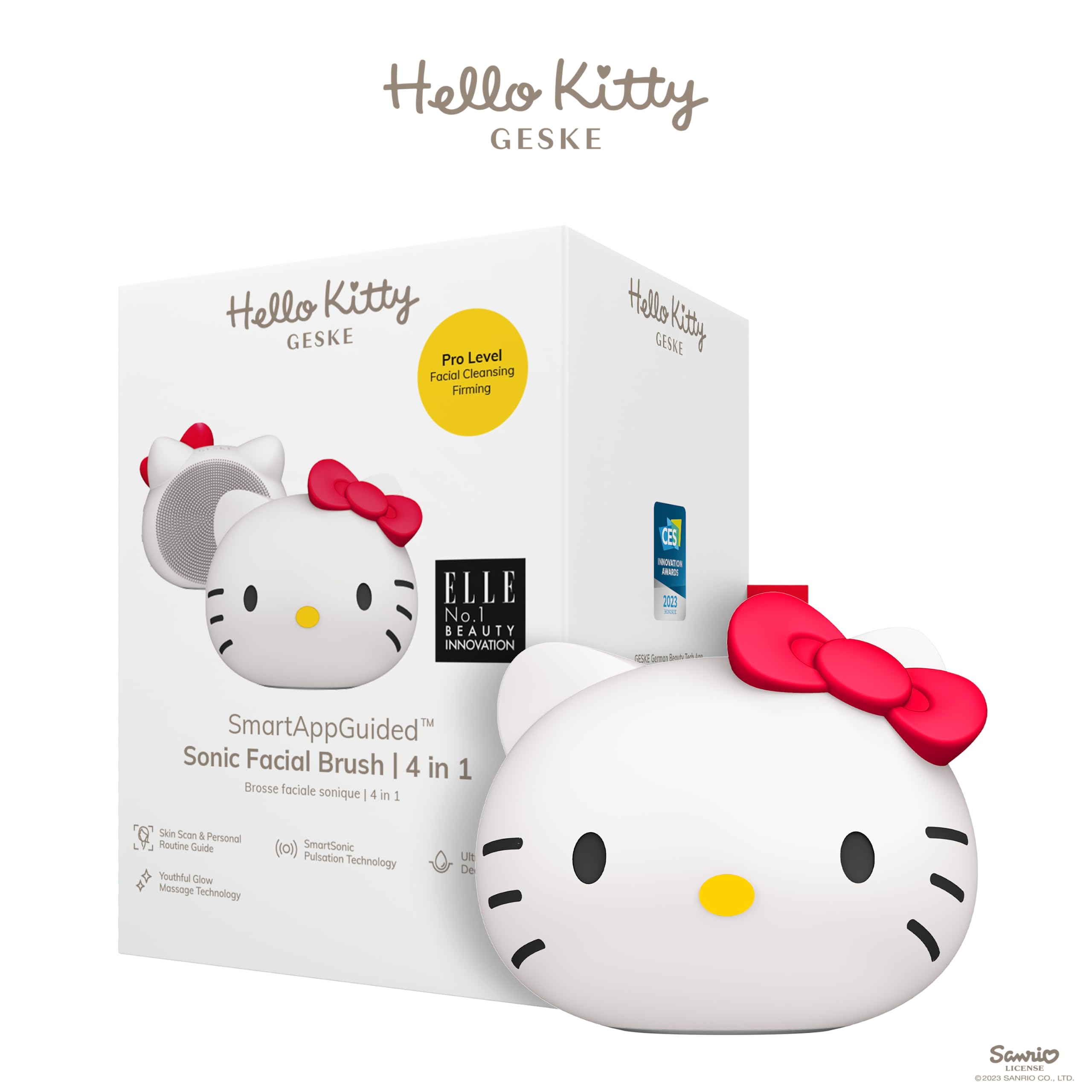 【新品未開封】GESKE ハローキティシリーズ ソニックフェイシャルブラシ Amazon.co.jp: GESKE Hello Kitty ソニック フェイシャルブラシ