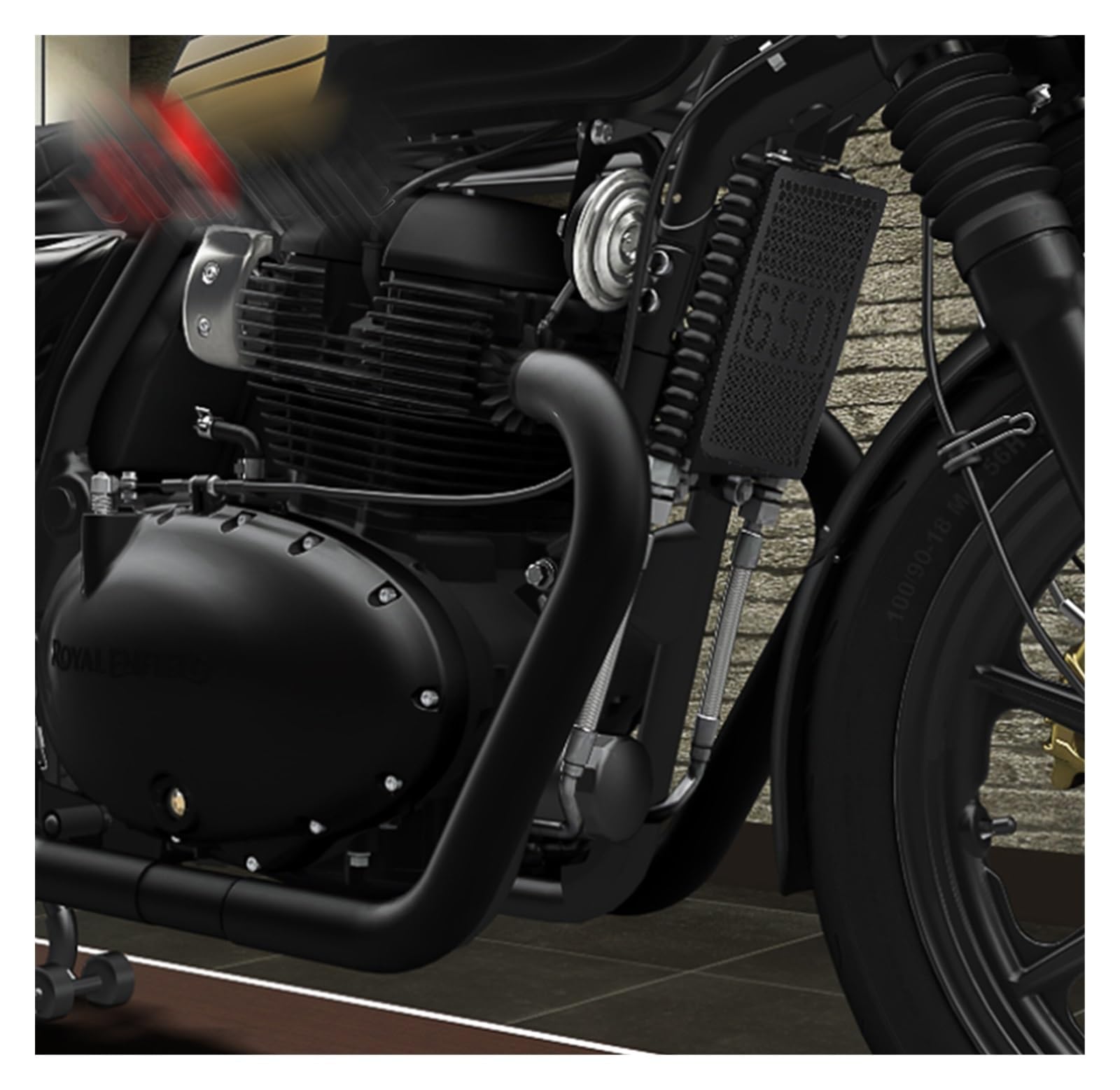 Protector De Radiador para Motocicleta para Interceptor 650 Continental 650 GT650 INT650, Rejilla Protectora para Tanque. Rejilla Radiador Motocicleta