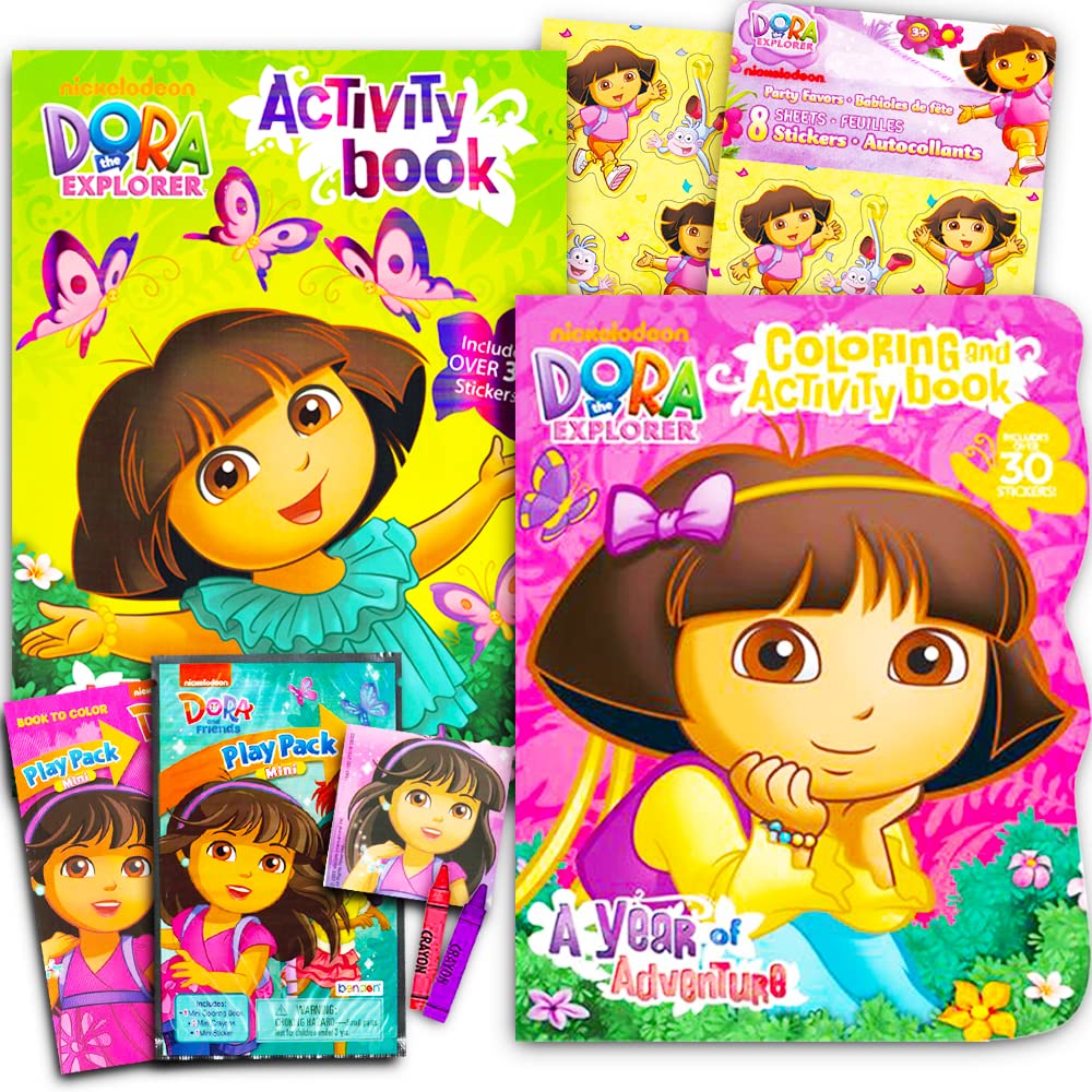 Buy Dora the Explorer Coloring Book Super Set 3 Dora Coloring Books