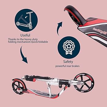 HUDORA BIG WHEEL 205 キックボード ピンク HUDORA BIG WHEEL 205 キックボード ピンク