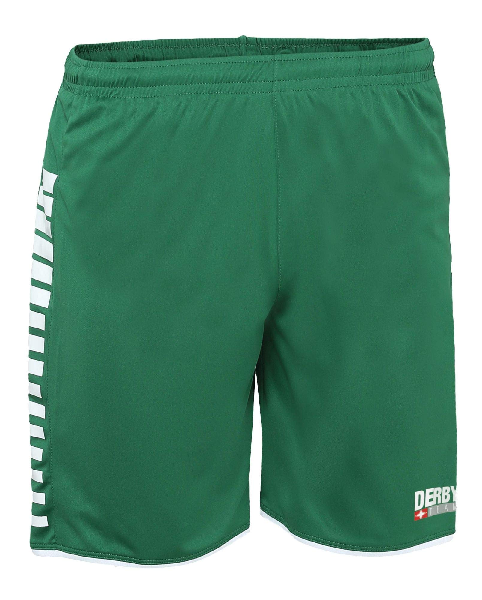 Derbystar Hyper Pants Unisex Pants - Green White, XXX-Large
